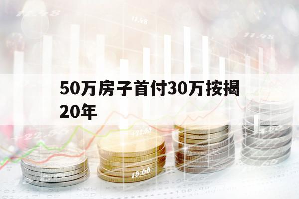 50万房子首付30万按揭20年